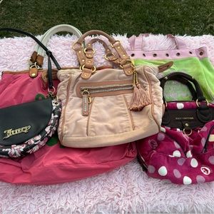 Juicy Couture Lot of 5 Bags🖐️